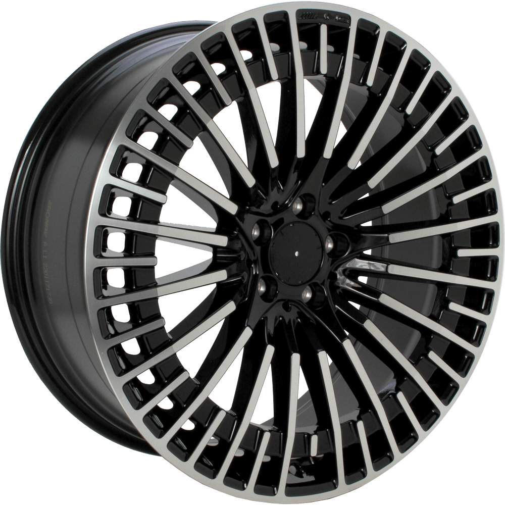 Origineel MERCEDES A2934011000 Zwart met gepolijste rand 21 inch velg