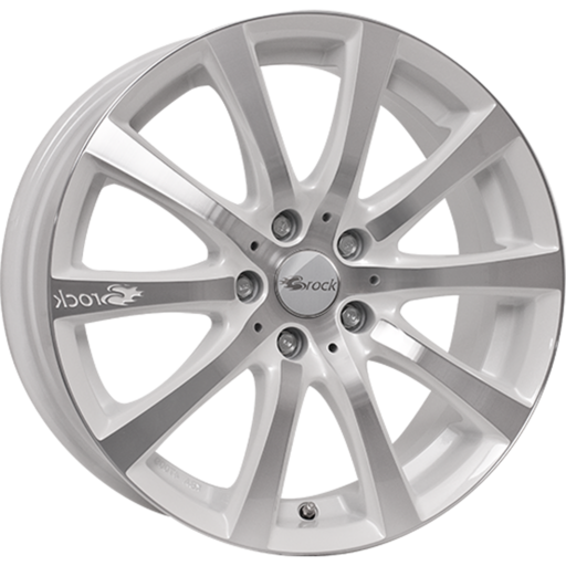 Brock B21 Wit gepolijst 17 inch velg