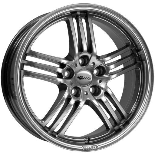 Brock B27 Donker chroom 17 inch velg