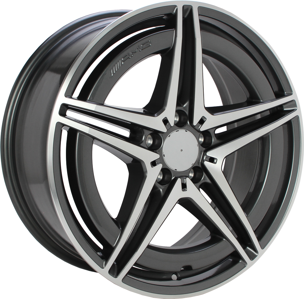 Origineel MERCEDES A2934010700 Antraciet gepolijst 19 inch velg