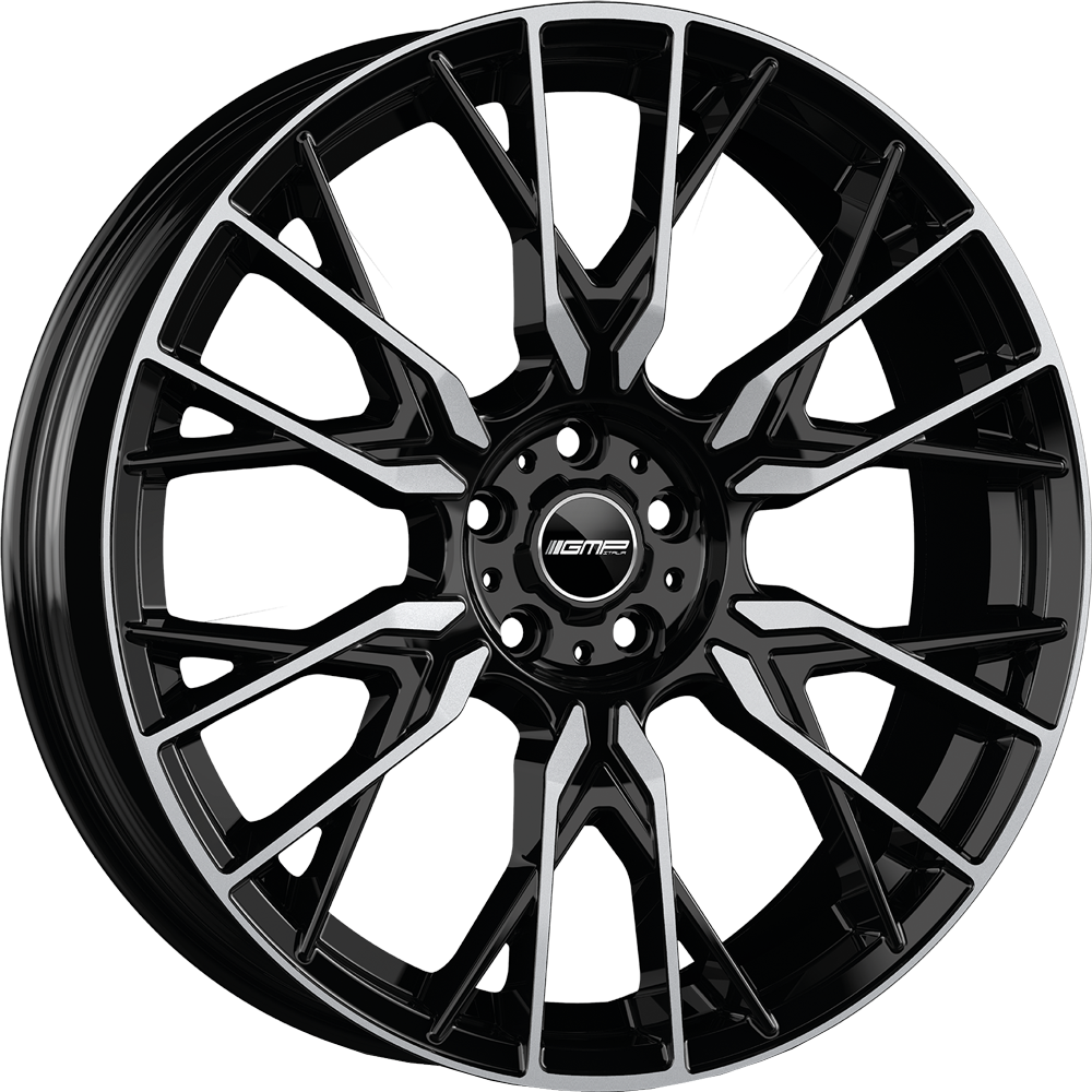 GMP FENDER Zwart gepolijst 22 inch velg