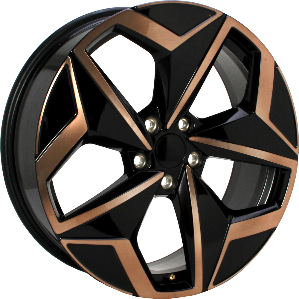 Origineel VOLKSWAGEN 10A601025J Brons gepolijst 19 inch velg