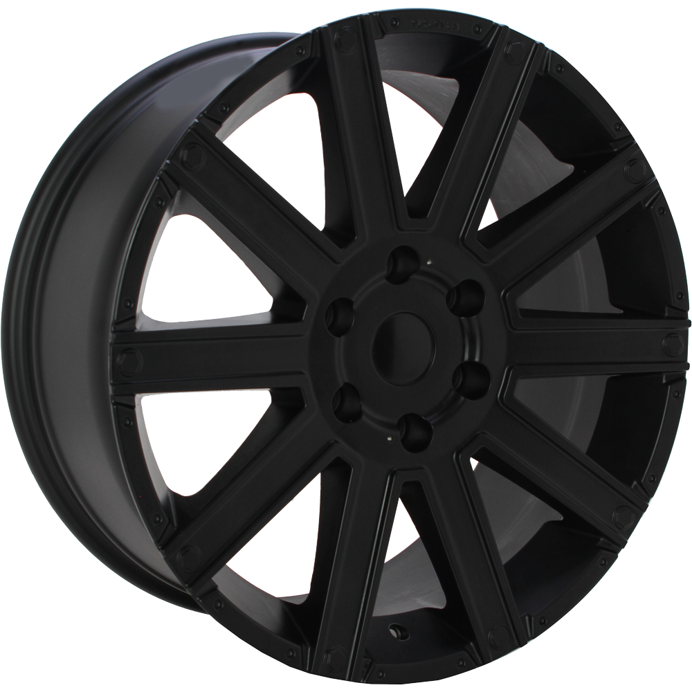 Import 7513 Mat zwart 20 inch velg