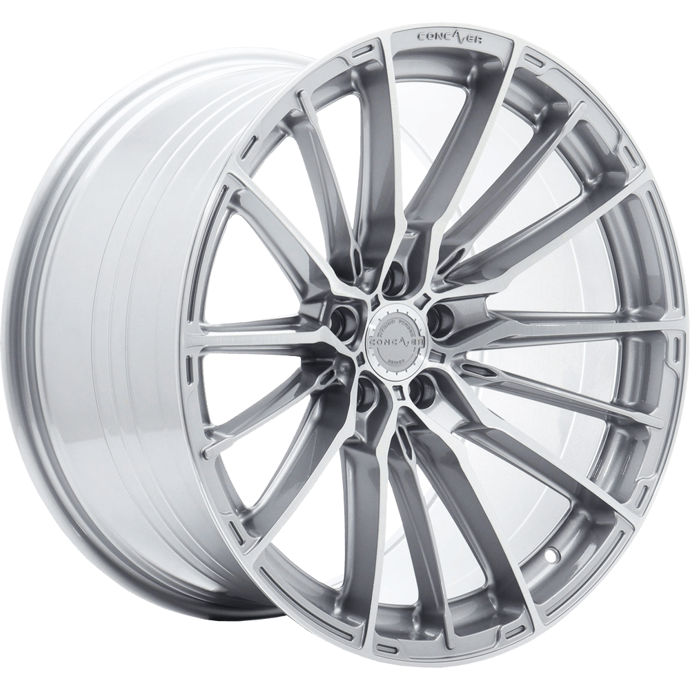Concaver CVR7 DEEP CONCAVE Titanium met geborstelde voorkant 19 inch velg
