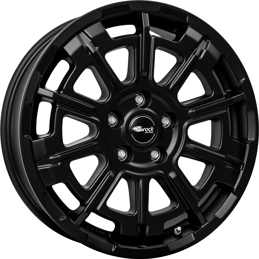 Brock B45 Satin black 18 inch velg