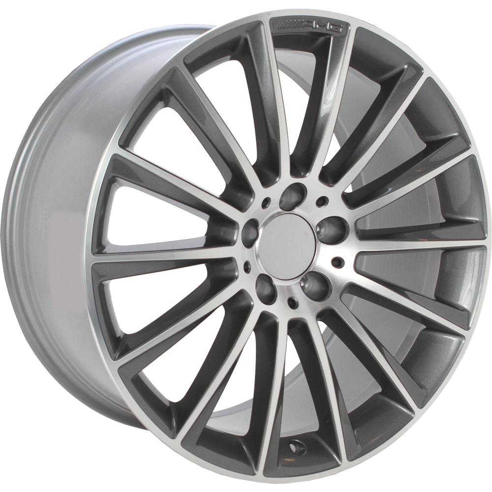 Origineel MERCEDES A2184011200 Mat antraciet gepolijst 19 inch velg