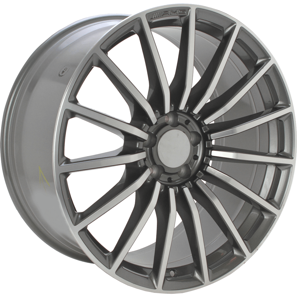 Origineel MERCEDES A2904010600 Mat antraciet gepolijst 20 inch velg