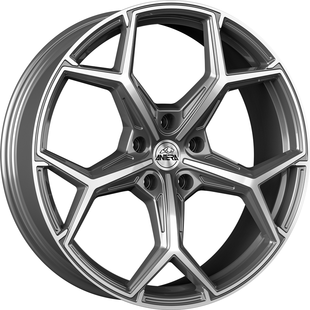 Antera A101 Antraciet gepolijst 22 inch velg