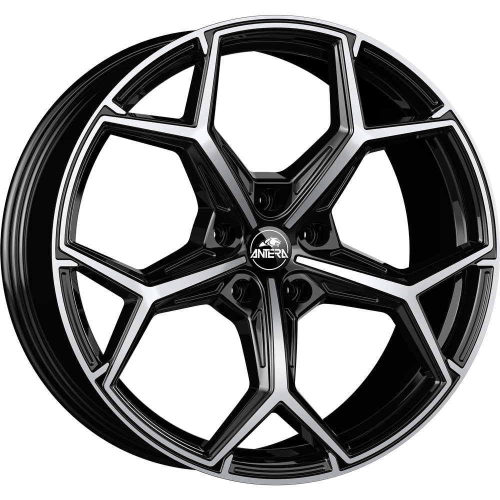 Antera A101 Zwart gepolijst 22 inch velg