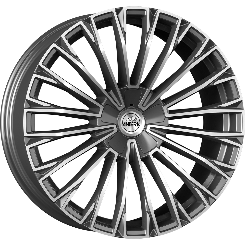Antera A103 Antraciet gepolijst 20 inch velg