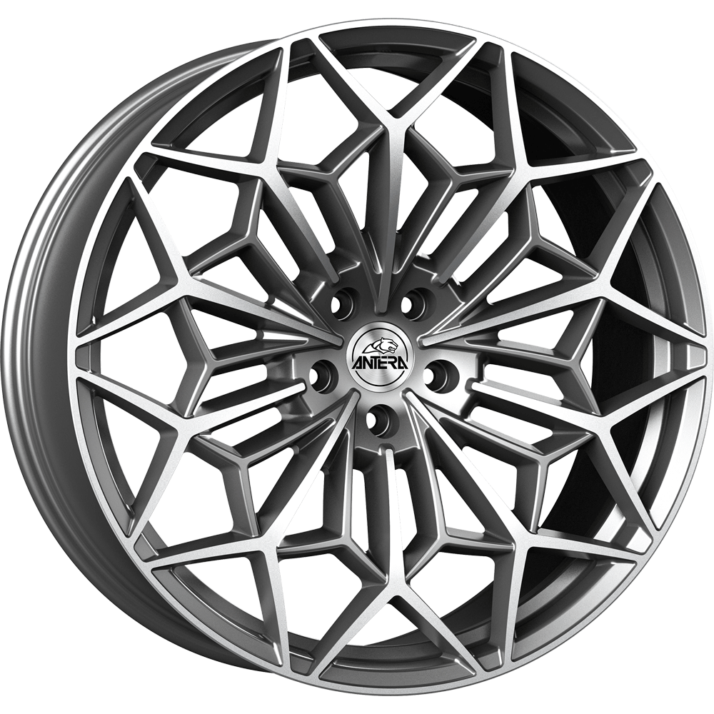 Antera A105 Antraciet gepolijst 20 inch velg
