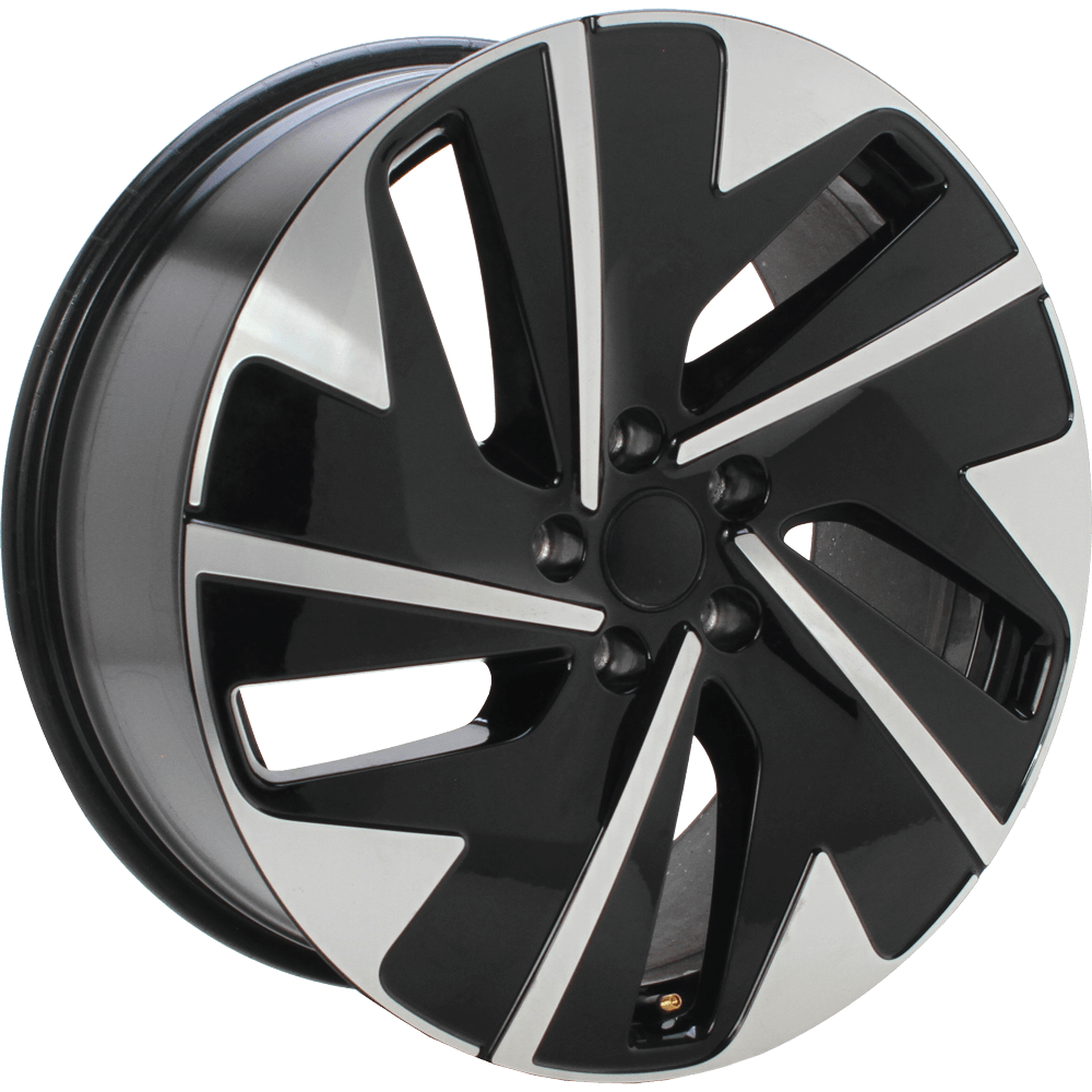Origineel VOLKSWAGEN 14B601025A Zwart gepolijst 19 inch velg