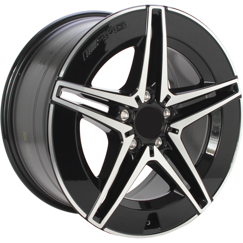 Origineel MERCEDES A2064016600 Zwart gepolijst 18 inch velg