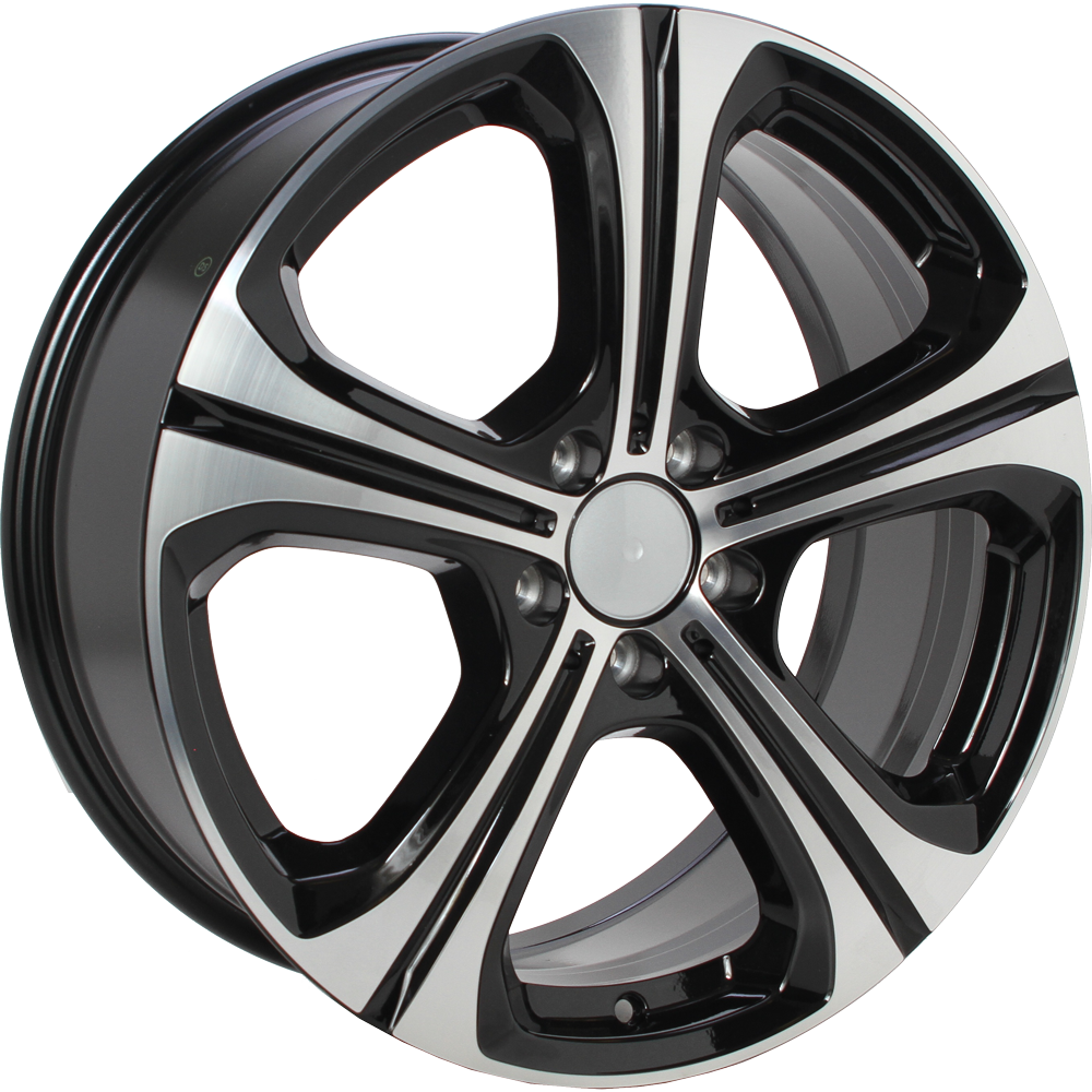 Origineel MERCEDES A2064015300 Zwart gepolijst 19 inch velg