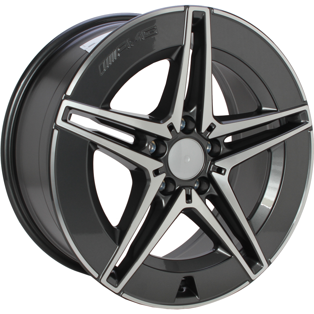 Origineel MERCEDES A2064011800 Antraciet gepolijst 18 inch velg