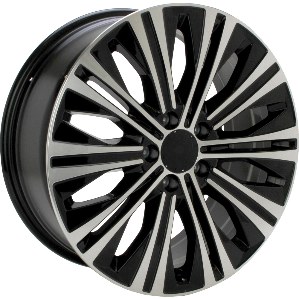 Origineel MERCEDES A1774013300 Zwart gepolijst 18 inch velg