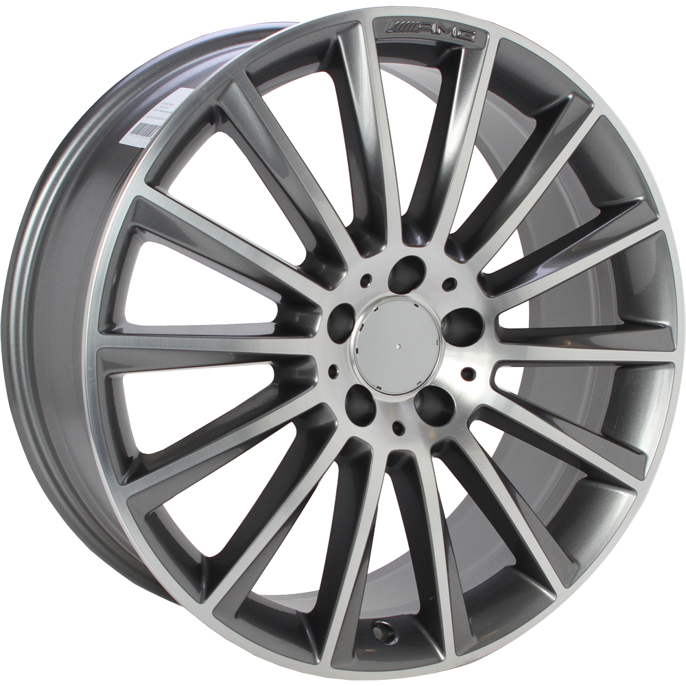 Origineel MERCEDES A2054015400 Mat antraciet gepolijst 19 inch velg