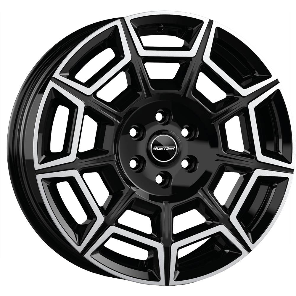 GMP PERVAN Zwart gepolijst 19 inch velg