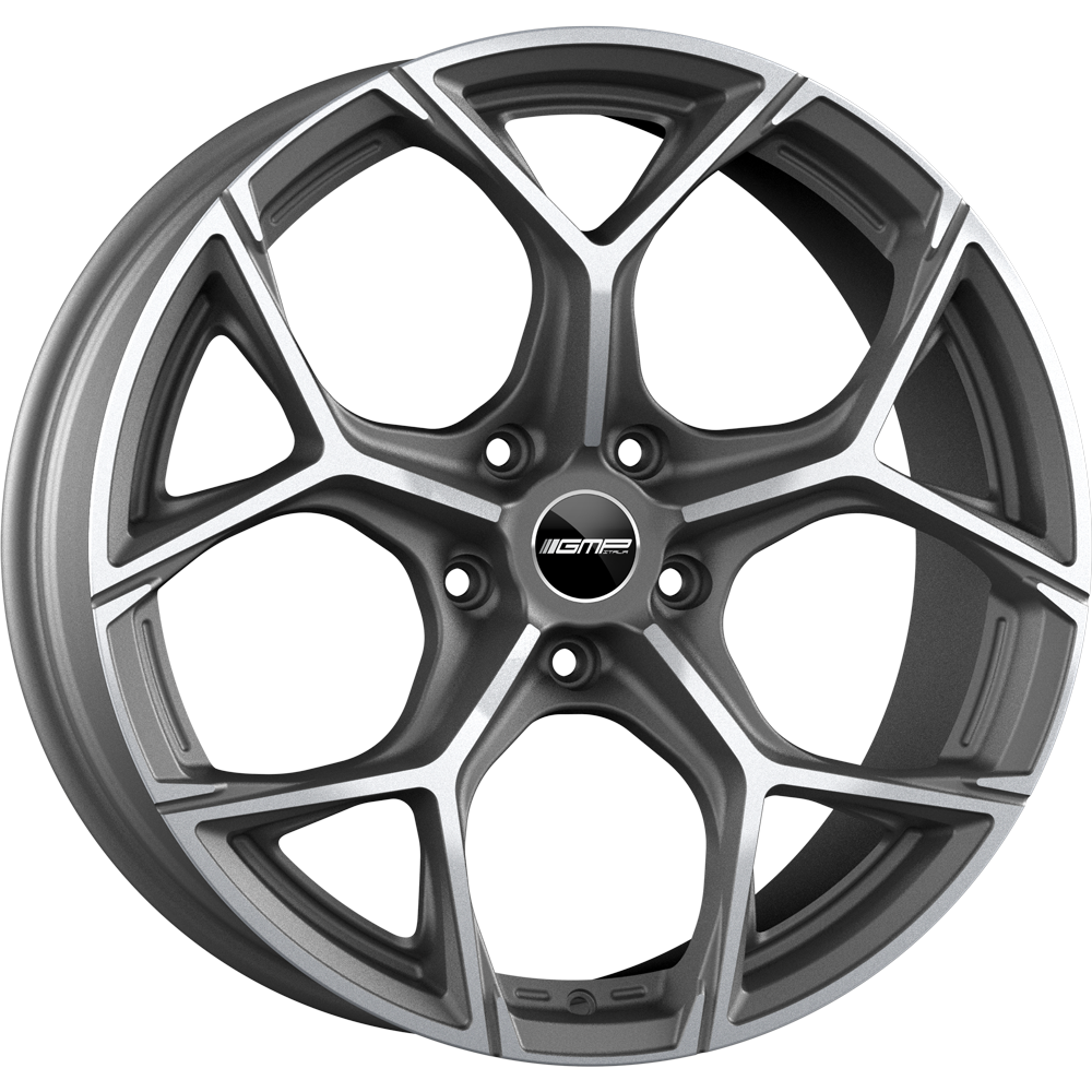GMP ULTRIVITY-X Mat antraciet gepolijst 22 inch velg