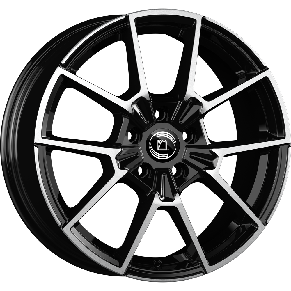 Diewe wheels NEVE Zwart gepolijst 18 inch velg