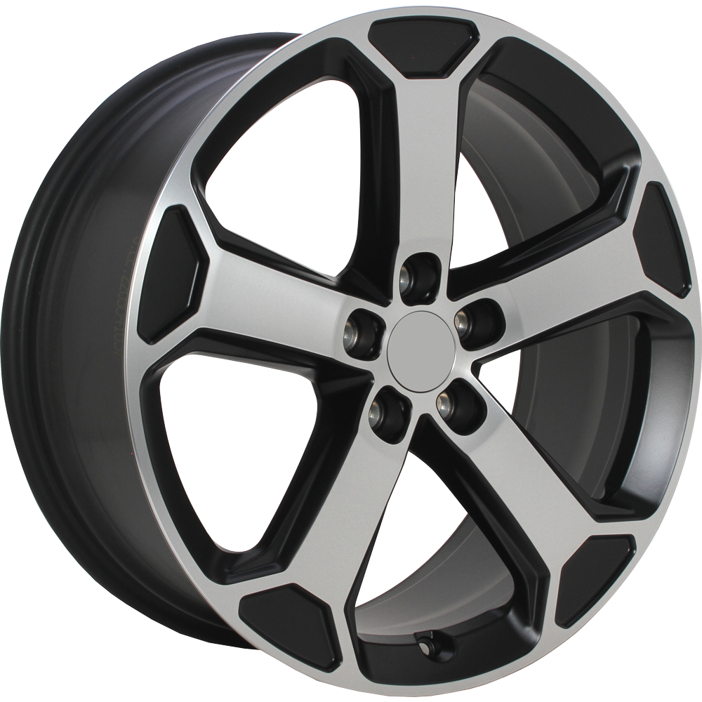 Origineel AUDI 81A071499LT7 Zwart gepolijst 19 inch velg