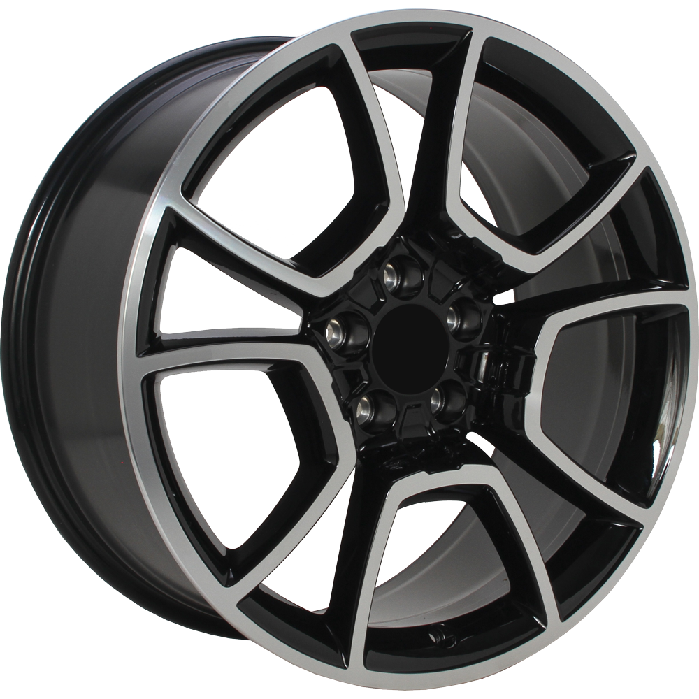 Origineel AUDI 8U0071499AAX1 Zwart gepolijst 19 inch velg