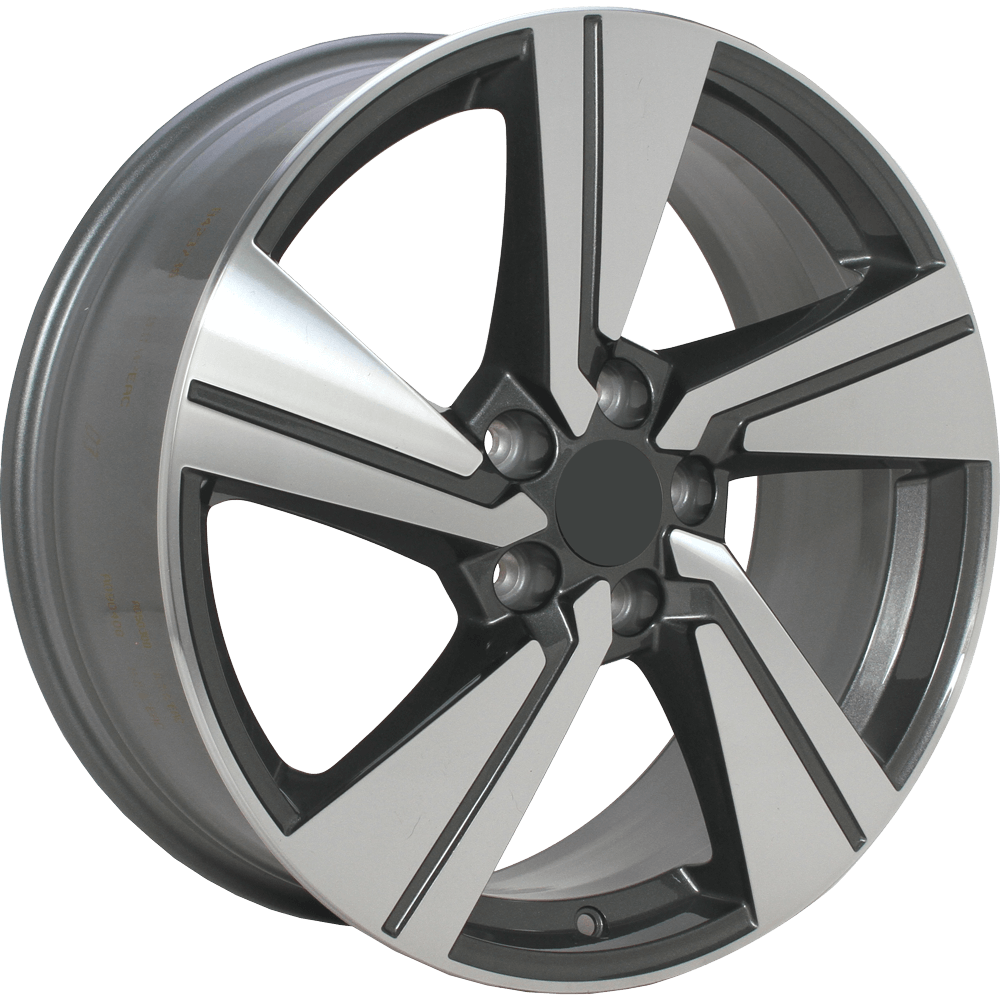 Origineel AUDI 81A071498A Antraciet gepolijst 18 inch velg