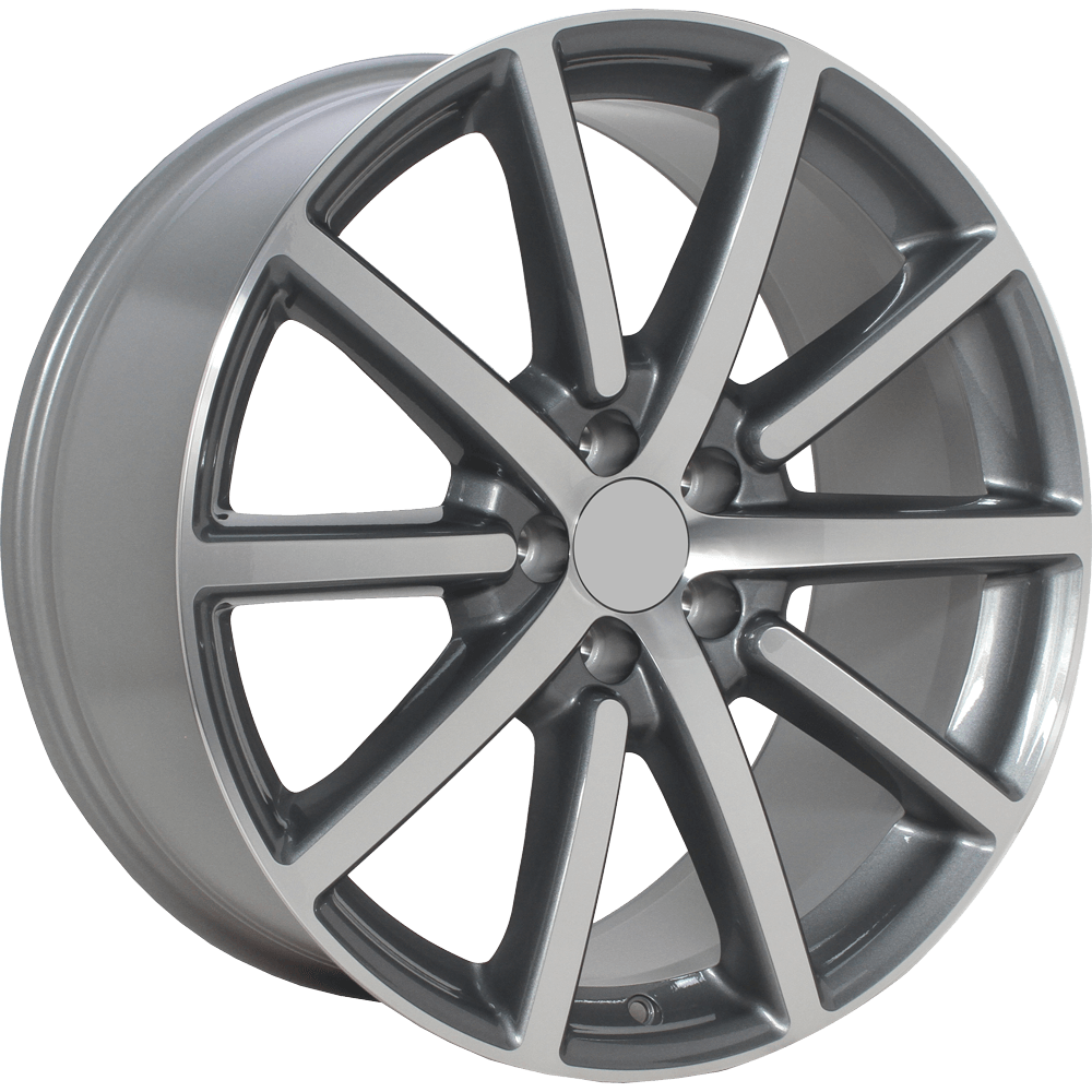 Origineel AUDI 8R0071490C4EE Antraciet gepolijst 20 inch velg