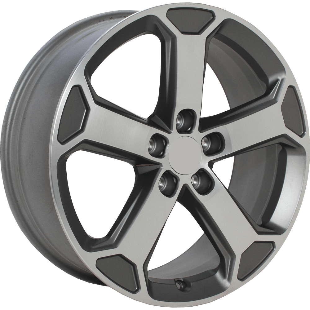 Origineel AUDI 81A601025AD Antraciet gepolijst 18 inch velg